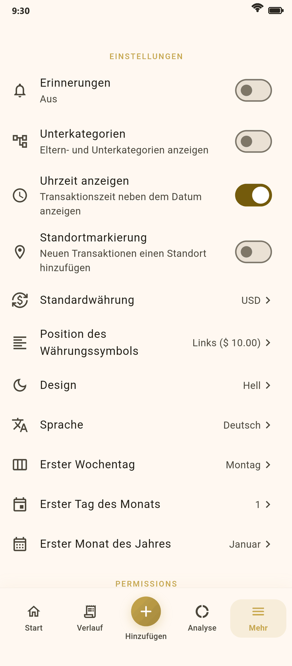 Maximale Anpassung — Coinly Screenshot