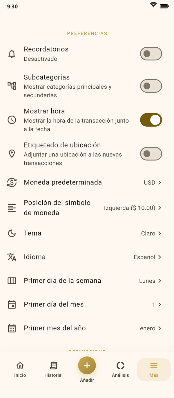 Máxima personalización — Coinly captura