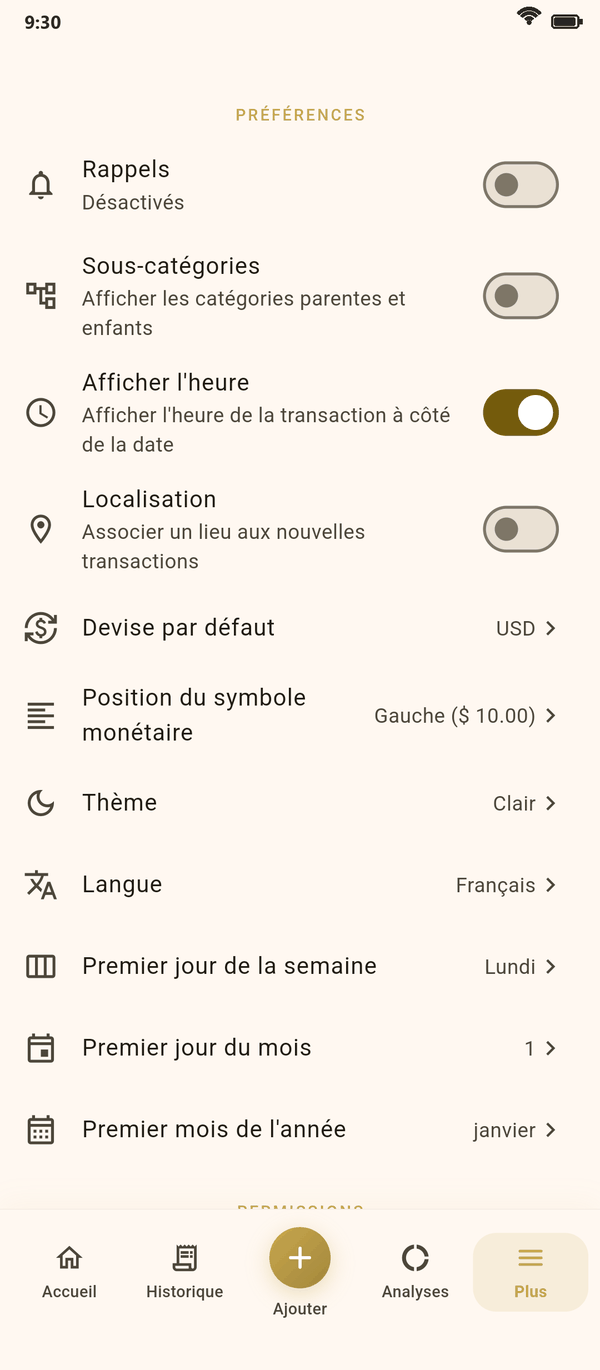 Personnalisation maximale — Coinly capture d'écran